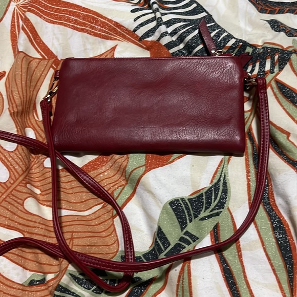 PIPER shoulder purse / wallet MYERS brand - leather - Picture 4 of 4